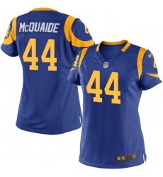Women's Nike Los Angeles Rams #44 Jacob McQuaide Game Royal Blue Alternate NFL Jersey
