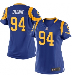 Women's Nike Los Angeles Rams #94 Robert Quinn Game Royal Blue Alternate NFL Jersey