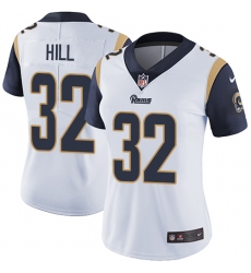 Women's Nike Los Angeles Rams #32 Troy Hill Elite White NFL Jersey
