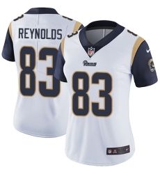 Women's Nike Los Angeles Rams #83 Josh Reynolds White Vapor Untouchable Limited Player NFL Jersey