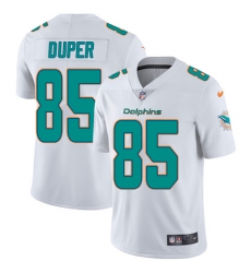 Youth Nike Miami Dolphins #85 Mark Duper White Vapor Untouchable Limited Player NFL Jersey
