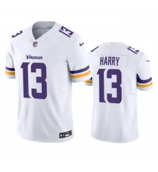 Men's Minnesota Vikings #13 N'Keal Harry White 2023 F.U.S.E. Vapor Untouchable Limited Football Stitched Jersey