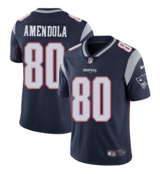 Youth Nike New England Patriots #80 Danny Amendola Navy Blue Team Color Vapor Untouchable Limited Player NFL Jersey