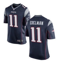 Men's Nike New England Patriots #11 Julian Edelman Game Navy Blue Team Color NFL Jersey Men's Nike New England Patriots #11 Julian Edelman Game Navy Blue Team Color NFL Jersey