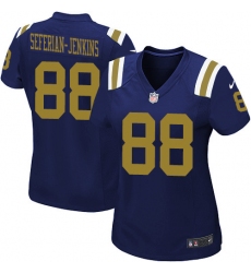 Women's Nike New York Jets #88 Austin Seferian-Jenkins Elite Navy Blue Alternate NFL Jersey