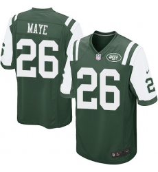 Men's Nike New York Jets #26 Marcus Maye Game Green Team Color NFL Jersey