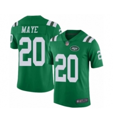 Youth New York Jets #20 Marcus Maye Limited Green Rush Vapor Untouchable Football Jersey