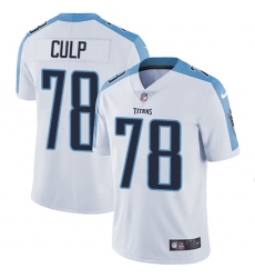 Youth Nike Tennessee Titans #78 Curley Culp White Vapor Untouchable Limited Player NFL Jersey
