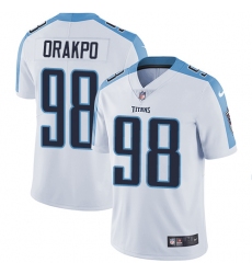 Youth Nike Tennessee Titans #98 Brian Orakpo Elite White NFL Jersey