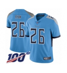 Youth Tennessee Titans #26 Logan Ryan Light Blue Alternate Vapor Untouchable Limited Player 100th Season Football Jersey