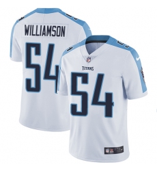 Youth Nike Tennessee Titans #54 Avery Williamson Elite White NFL Jersey