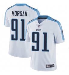 Youth Nike Tennessee Titans #91 Derrick Morgan Elite White NFL Jersey