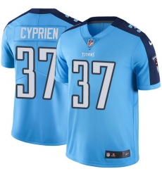 Youth Nike Tennessee Titans #37 Johnathan Cyprien Elite Light Blue Team Color NFL Jersey