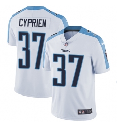 Youth Nike Tennessee Titans #37 Johnathan Cyprien Elite White NFL Jersey