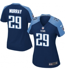 Women's Nike Tennessee Titans #29 DeMarco Murray Game Navy Blue Alternate NFL Jersey