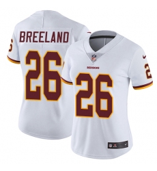 Women's Nike Washington Redskins #26 Bashaud Breeland Elite White NFL Jersey