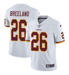 Youth Nike Washington Redskins #26 Bashaud Breeland White Vapor Untouchable Limited Player NFL Jersey