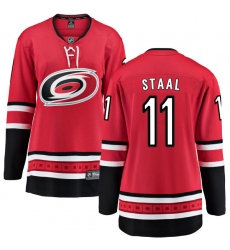 Women's Carolina Hurricanes #11 Jordan Staal Fanatics Branded Red Home Breakaway NHL Jersey