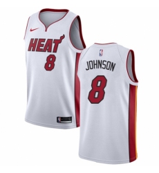 Women's Nike Miami Heat #8 Tyler Johnson Swingman NBA Jersey - Association Edition