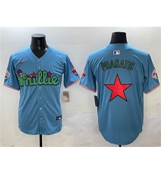 Men's Philadelphia Phillies Light Blue Phanatic Limited Stitched Jersey