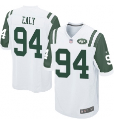 Men's Nike New York Jets #94 Kony Ealy Game White NFL Jersey