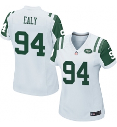 Women's Nike New York Jets #94 Kony Ealy Game White NFL Jersey