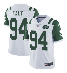 Youth Nike New York Jets #94 Kony Ealy White Vapor Untouchable Elite Player NFL Jersey