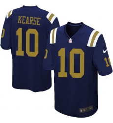 Men's Nike New York Jets #10 Jermaine Kearse Game Navy Blue Alternate NFL Jersey