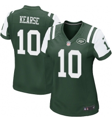 Women's Nike New York Jets #10 Jermaine Kearse Game Green Team Color NFL Jersey