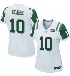 Women's Nike New York Jets #10 Jermaine Kearse Game White NFL Jersey
