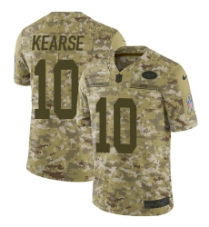Youth Nike New York Jets #10 Jermaine Kearse Limited Camo 2018 Salute to Service NFL Jersey
