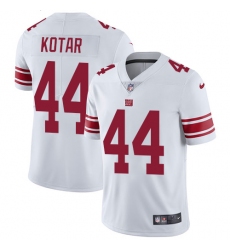 Youth Nike New York Giants #44 Doug Kotar White Vapor Untouchable Elite Player NFL Jersey