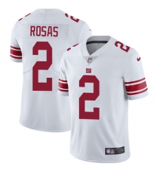 Youth Nike New York Giants #2 Aldrick Rosas White Vapor Untouchable Limited Player NFL Jersey