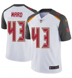 Youth Nike Tampa Bay Buccaneers #43 T.J. Ward White Vapor Untouchable Elite Player NFL Jersey