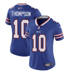 Women's Nike Buffalo Bills #10 Deonte Thompson Royal Blue Team Color Vapor Untouchable Elite Player NFL Jersey