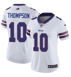 Women's Nike Buffalo Bills #10 Deonte Thompson White Vapor Untouchable Elite Player NFL Jersey