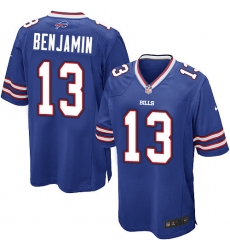 Men's Nike Buffalo Bills #13 Kelvin Benjamin Game Royal Blue Team Color NFL Jersey