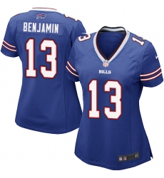 Women's Nike Buffalo Bills #13 Kelvin Benjamin Game Royal Blue Team Color NFL Jersey