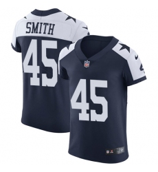Men's Nike Dallas Cowboys #45 Rod Smith Navy Blue Alternate Vapor Untouchable Elite Player NFL Jersey