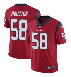 Men's Nike Houston Texans #58 Lamarr Houston Red Alternate Vapor Untouchable Limited Player NFL Jersey