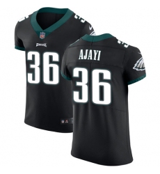Men's Nike Philadelphia Eagles #36 Jay Ajayi Black Vapor Untouchable Elite Player NFL Jersey