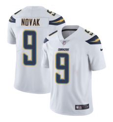 Youth Nike Los Angeles Chargers #9 Nick Novak White Vapor Untouchable Limited Player NFL Jersey