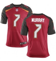 Men's Nike Tampa Bay Buccaneers #7 Patrick Murray Elite Red Team Color NFL Jersey