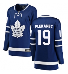 Women's Toronto Maple Leafs #30 Calvin Pickard Authentic White Away Fanatics Branded Breakaway NHL Jersey