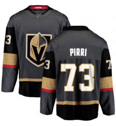 Men's Vegas Golden Knights #73 Brandon Pirri Authentic Black Home Fanatics Branded Breakaway NHL Jersey