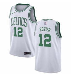 Youth Nike Boston Celtics #12 Terry Rozier Authentic White NBA Jersey - Association Edition