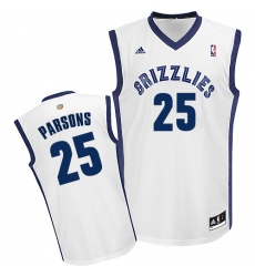 Men's Adidas Memphis Grizzlies #25 Chandler Parsons Swingman White Home NBA Jersey