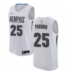 Youth Nike Memphis Grizzlies #25 Chandler Parsons Swingman White NBA Jersey - City Edition