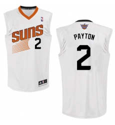 Men's Adidas Phoenix Suns #2 Elfrid Payton Swingman White Home NBA Jersey