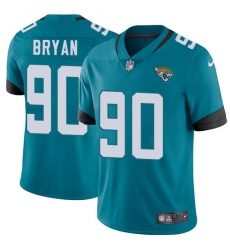 Youth Nike Jacksonville Jaguars #90 Taven Bryan Black Alternate Vapor Untouchable Limited Player NFL Jersey